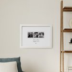 Henkilökohtainen 3 Kuvat Collage Kehystetty Art Maalaus Teksti Wall Decor Ystävänpäivä Vuosipäivä kihlaus lahja pariskunnalle