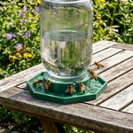 Station d'hydratation personnalisée multicolore imprimée en 3D avec texte Décoration de jardin Cadeau d'anniversaire pour les amoureux du jardinage