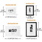 Henkilökohtainen 3 Kuvat Collage Kehystetty Art Maalaus Teksti Wall Decor Ystävänpäivä Vuosipäivä kihlaus lahja pariskunnalle