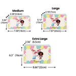 Boîte à biscuits en fer-blanc personnalisée avec texte Accessoires de rangement Cadeau de Pâques pour les filles