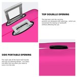 Personalised Cartoon Travel Character Love Airline 18-32 Inches Luggage Cover with Name Travel Accessories Birthday Holiday Gift for Friends