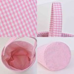 Panier d'oeufs de Pâques personnalisé multicolore avec nom et rangement quotidien Cadeau de Pâques pour garçons filles