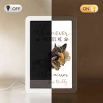 Personalized Whenever You Miss Me Look in This LED Photo Frame Mirror with Name Memorial Sympathy Gift for Pet Owners