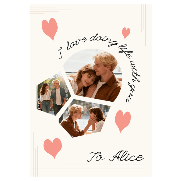 Loving Life With You Valentine's Day Ecard