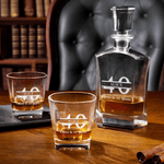 Personalized Cheers to Year Whiskey Decanter with Engraved Name Birthday Anniversary Gift for Liquor Lover