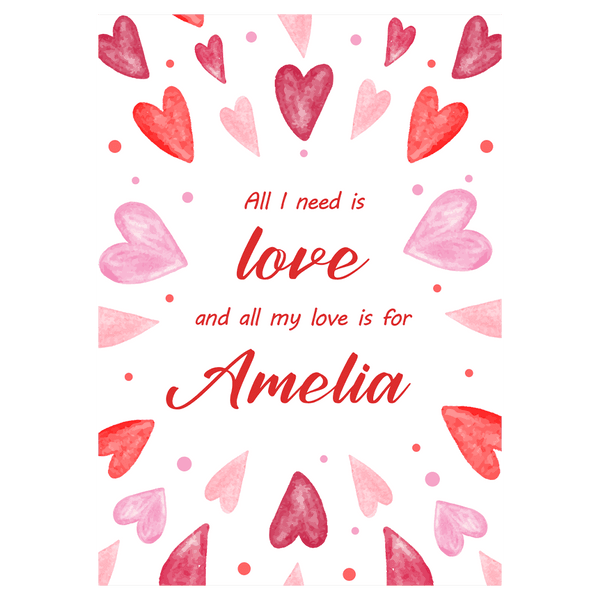 All My Love Valentine's Day Ecard