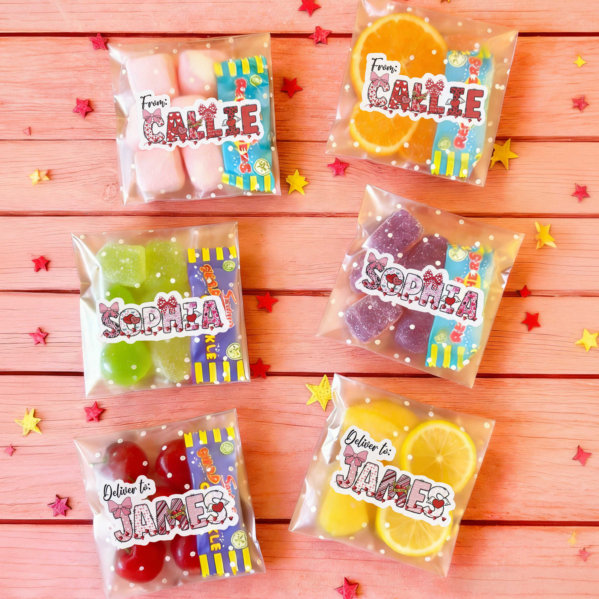 Autocollants étanches à l'impression de léopard autocollants pour échange de classe étiquettes décoratives pour la Saint-Valentin Favors pour couple enfants