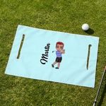 Personalised Cartoon Character Breathable Golf Cart Seat Cover with Name Club Team Birthday Gift for Golf Players Lovers