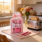 Personalized Striped Leopard Print Name Waterproof Stickers Class Exchange Party Gift Label Decor Valentine's Day Favors for Couple Kids