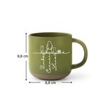 Tu silueta siempre conmigo - Taza personalizada de 355 ml con silueta de tu mascota