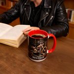 Personalised Never Underestimate An Old Man with A Motorbike 11 oz 15 oz Ceramic Coffee Mug with Name Father's Day Birthday Gift for Bikers