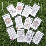 Personalized Baseball Football Softball Set of 2 Cross Prayer Bag Tag with Name Game Day Team Gift for Christian Athlete Sports Lover