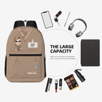 Personalised Cartoon Doctor Nurse Character Large School Bag with Name and Title Nurse Week Appreciation Birthday Gift for Medical Staff