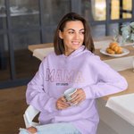 Personalised Cool Mom T-shirt Sweatshirt Hoodie with Gradient Title and Year Multicolor Available Mother's Day Gift for Mama Grandma