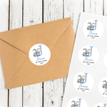 Personlige søte påskehare-klistremerker med navn DIY-gaveinnredning Påskefestfavoritt for barn, familie og venner