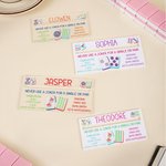 Personalized Colorful Pattern Mahjong Line Reader with Name Mahjong Accessory Birthday Mahjong Parlor Gift for Mahjong Lovers