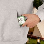 Mini tablero de ajedrez de viaje magnético personalizado con nombre Pequeño juego de bolsillo portátil Regalo de cumpleaños de camping para los amantes del ajedrez