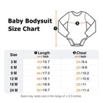 Personalised Embroidered Mallard Dog 100% Cotton Baby Bodysuit with Name Baby Shower Birthday Gift for Babies Newborns