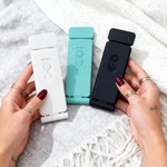 Personalized Book Pile Flower LED Rechargeable Light Clip Bookmark Set with Name Reading Accessories Birthday Gift for Book Lovers Friends