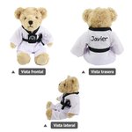 Oso de peluche personalizado con uniforme de taekwondo regalo especial de cumpleaños para niños o para amantes del taekwondo