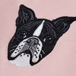 Personalizzato ricamato Cartoon Dog Cat Avatar Photo T-shirt Felpa con cappuccio con nome Memorial Sympathy Loss of Pet Regalo per chi ama gli animali domestici