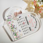 Plaque en acrylique avec photo pour la maison Cadeau d'anniversaire de la fête des mères pour la maman et les enfants