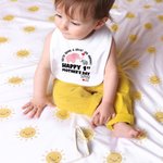 Personnalisé You're Doing A Great Job Cute Elephant 100% Cotton T-shirt Baby Bodysuit Bib with Name Happy 1st Mother's Day Birthday Gift for Baby Mom