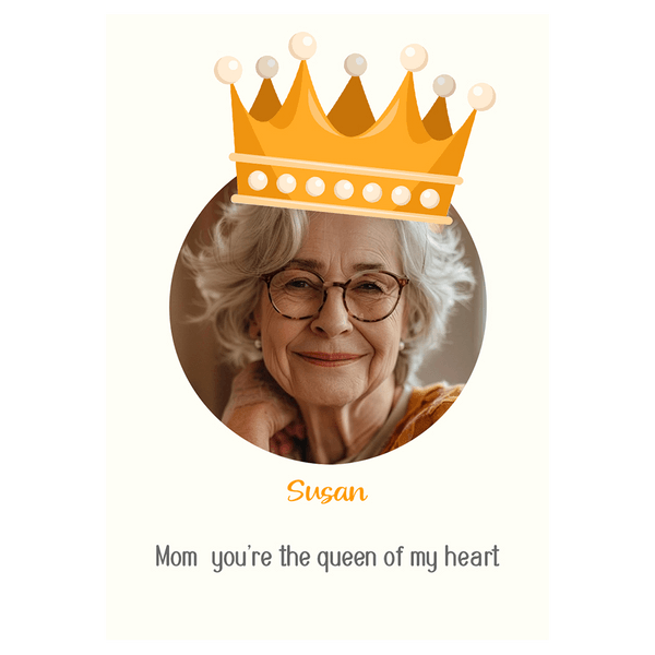 Queen of My Heart Mother's Day Ecard