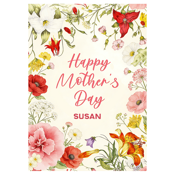 Watercolor Floral Mother's Day Ecard