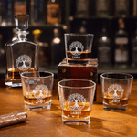 Personalized Viking Runes Whiskey Decanter with Engraved Name Father's Day Birthday Gift for Father Friends Bartenders