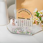 Plaque en acrylique avec photo pour la maison Cadeau d'anniversaire de la fête des mères pour la maman et les enfants