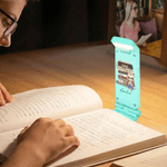 Personalizzato Vintage Book Cartoon Ricaricabile 3 colori LED Light Clip con nome Uso quotidiano Regalo di compleanno per studenti topi di biblioteca