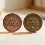 Personalized Pet Photo Memorial Coin with Name and Date Birthday Memorial Day Gift for Pet Owner Friend