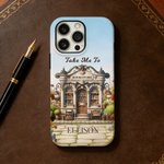 Personalised Multi-Device Bookstore Phone Case with Name for iPhone Birthday Holiday Anniversary Gift for Book Lovers Bookworms