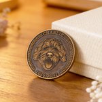 Personalized Pet Photo Memorial Coin with Name and Date Birthday Memorial Day Gift for Pet Owner Friend