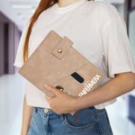 Cuaderno A5 personalizado de cuero PU con nombre bolsillo y personaje de dibujos animados regalo de cumpleaños y agradecimiento para enfermeras