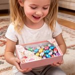 Personalised Cute Peter Rabbit Easter Gift Box with Name Daily Use Easter Gift for Girls Boys Kids