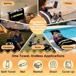 Gepersonaliseerde Multicolor Graffiti Gamepad Zachte Sneldrogende Strandhanddoek met Naam Travel Essentieel Zomer Vakantie Verjaardagscadeau voor Game Lovers