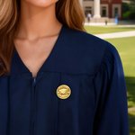 Personalized Graduation Cap Scroll Brooch Pin with Name and Year Graduation Season Gift for Graduates