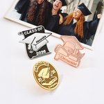 Personalized Graduation Cap Scroll Brooch Pin with Name and Year Graduation Season Gift for Graduates