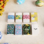 Personalized Cute Tiny Felt Easter Bunny in Matchbox with Name and Scarf First Easter Gift for Newborns Boys Girls