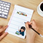 Cartone animato personalizzato per insegnanti con testo e 40/80 pagine Regalo di ringraziamento per gli insegnanti per il ritorno a scuola.