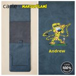 Personalized Cute Marsupilami PU Leather Golf Scorecard Holder with Name Daily Training Game Day Gift for Golf Lovers | Callie × Marsupilami®