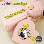 Marsupilami Llavero Personalizado con Nombre y Espejo en Forma de Corazón Regalo de Cumpleaños de Novia para Mujer | Callie × Marsupilami