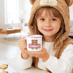 Tazza smaltata personalizzata da 12 once con nome Uso quotidiano Regalo di compleanno per ragazzi e ragazze