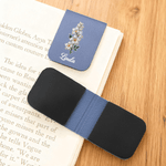 Personalized Birth Flower Multicolor Magnetic Bookmark Clip with Name Reading Club Birthday Gift for Book Lovers Bookworms