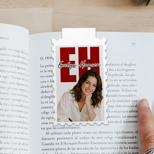Marque-page magnétique personnalisé avec nom et date Accessoire de lecture Cadeau d'anniversaire pour les amoureux des livres Amis