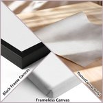 Personalized Watercolor Style Pet Portrait Photo Canvas Painting with Name Home Decor Pet Birthday Gift for Pet Lovers Owners