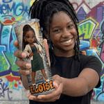 Personalizzato Cartoon Character Graffiti Style 20 oz Straight Skinny Tumbler Back to School Regalo quotidiano per i bambini amanti dei graffiti