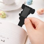 Personalised Daisy Bunny Magnetic Bookmark Clip with Name Easter Birthday Gift for Kids Bookworms